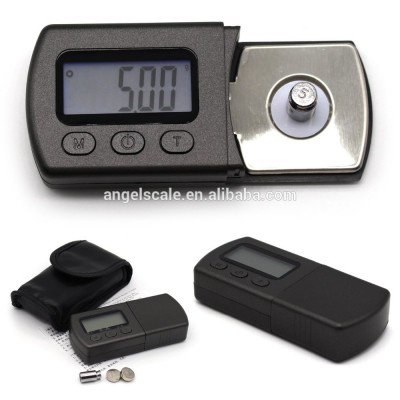 Professional Mini Turntable Tracking Force Scale Gauge High Precision Stylus Tester for Music Audio Jewelry Scale