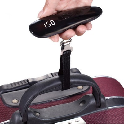 Luggage Scale 50kg x 50g Mini Portable Electronic Weight Hanging Steelyard Hook Scale Digital Suitcase Travel Scale