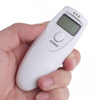 Professional Pocket Digital Alcohol Breath Tester Analyzer Breathalyzer Detector Test Testing PFT-641 LCD Display